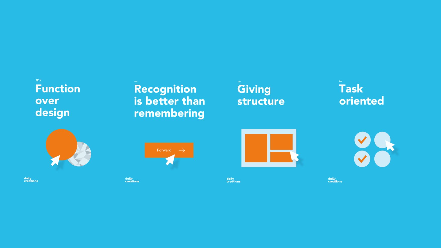 Posters design principles
